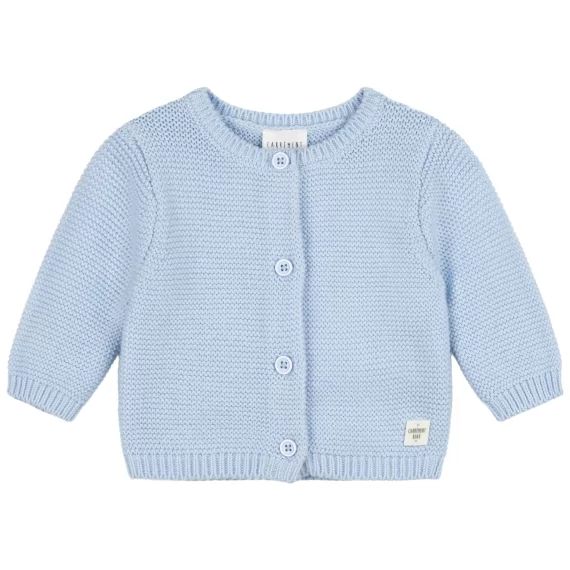 Cardigan en tricot Garçon Bleu