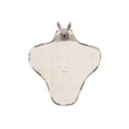 Couverture Portefeuille Bunny Check – Boucle Beige
