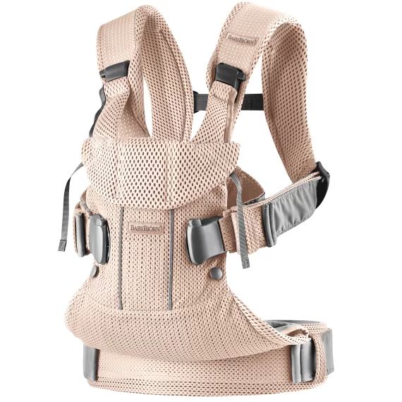 Porte-bébé One Air – Rose nacré / Mesh 3D