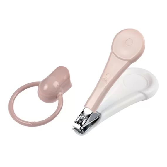 Coupe Ongles Béaba – Old Pink