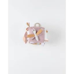 Cube D&rsquo;activités Babou & Kendi En Veloudoux – Beige Beige