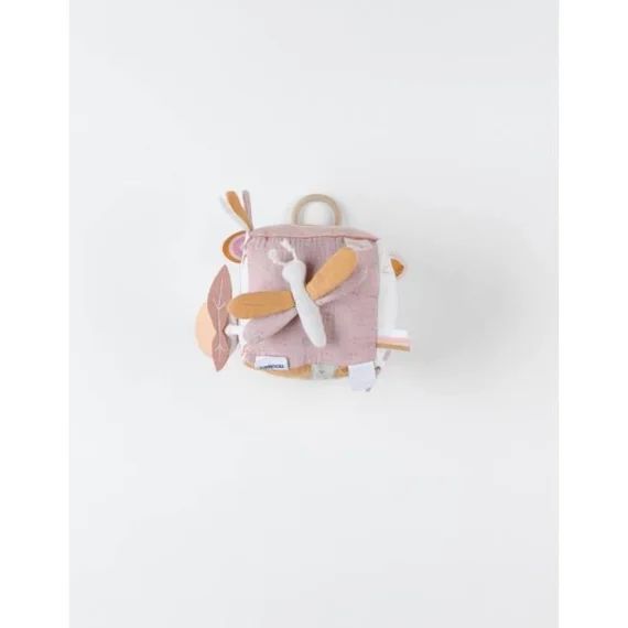Cube D&rsquo;activités Babou & Kendi En Veloudoux – Beige Beige