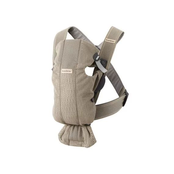 Porte-bébé Mini Mesh 3D gris