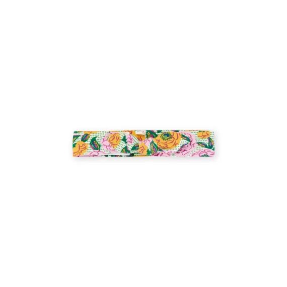 Bandeau Multicolore À Imprimé Fleuri – Ecru