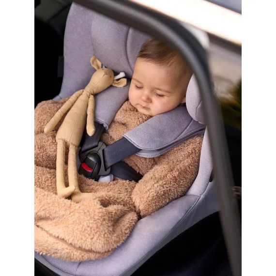 Combinaison de transport microfibre beige