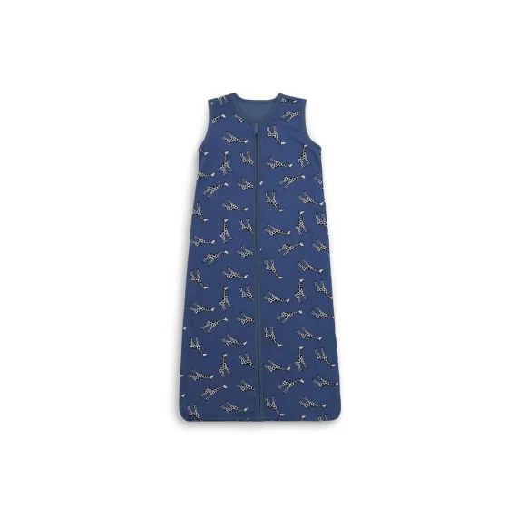 Gigoteuse motif Girafe bleue sans manche