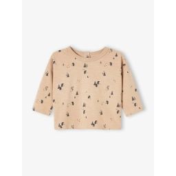 T-shirt imprimé sapins bébé beige