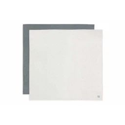 Lot De 2 Grands Langes Gaze De Coton Twinkling Vert D&rsquo;eau