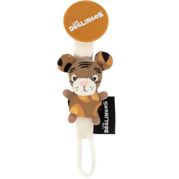 Attache sucette Speculos le tigre
