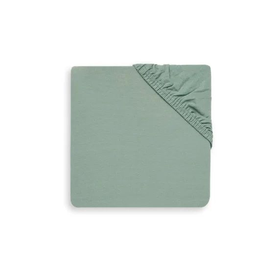 Drap Housse Jersey En Coton Vert Poudré