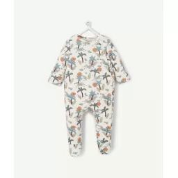 Dors bien en fibres recyclées imprimé zèbres bébé –  – Soldes