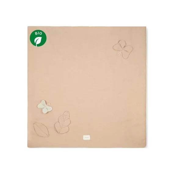 Tapis de jeu Lin français sand (98 x 98 cm)