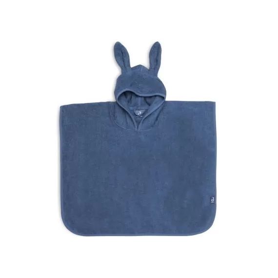 Poncho de bain lapin Jeans Blue (1-4 ans)