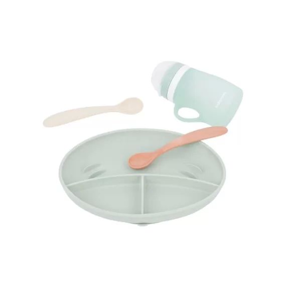 Coffret repas en silicone Grow&rsquo;isy (4 pièces)