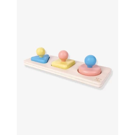 Puzzle trieur de formes en riz HAPE multicolore