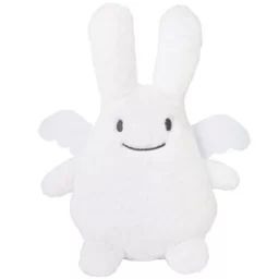 Peluche Ange Lapin Ice blanc (32 cm)