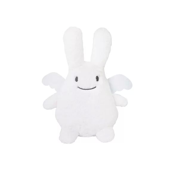 Peluche Ange Lapin Ice blanc (32 cm)