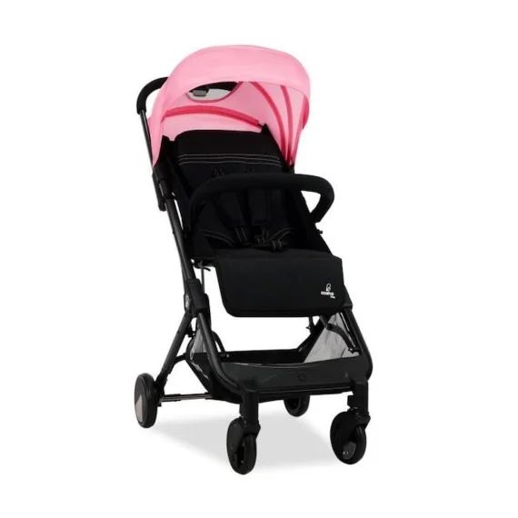 Poussette Flight – Noir – Rose – ASALVO – 19707 – Poussette polyvalente – sport – 4 roues – Mixte blanc