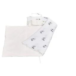 Matelas À Langer Nomade 0. 5x46x68cm En Coton Bio Blanc Blanc