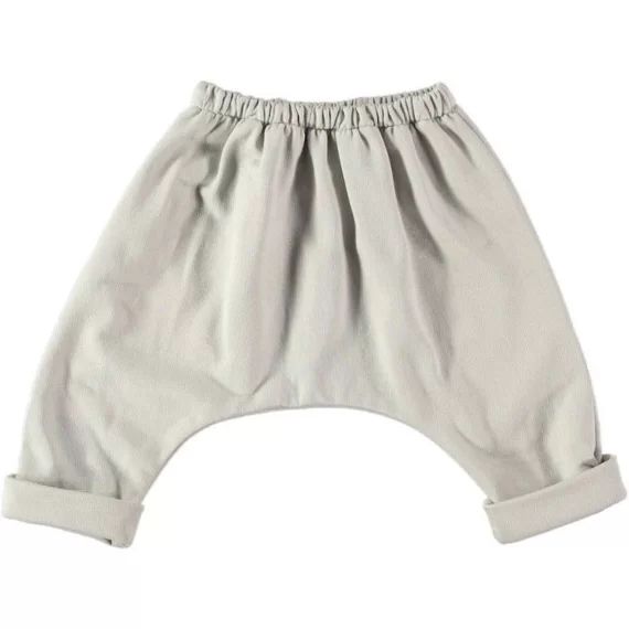 Pantalon bébé Baobab en molleton gris