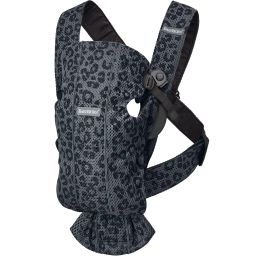 Porte-bébé Mini – Anthracite/léopard / Mesh 3D