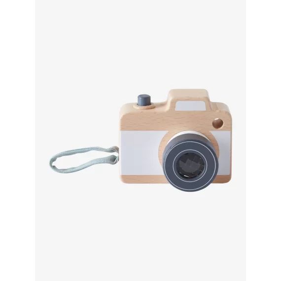 Appareil photo en bois FSC® blanc