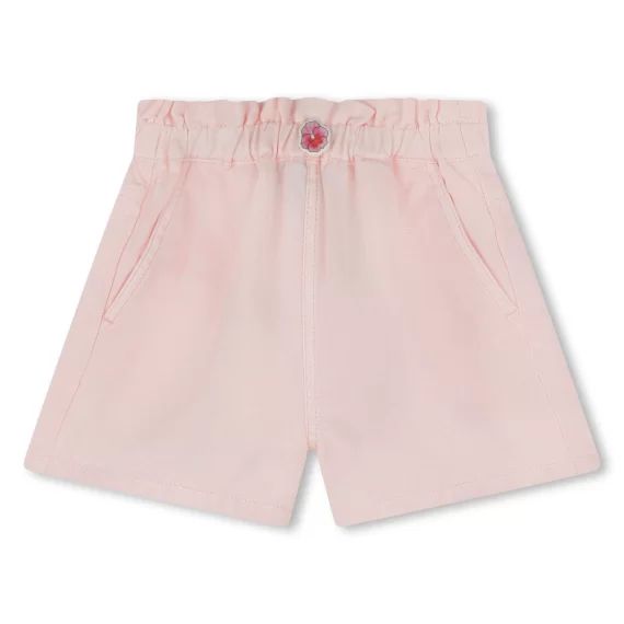 Short avec taille élastiquée Fille