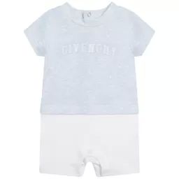 Combinaison coton pressionnée UNISEXE Bleu