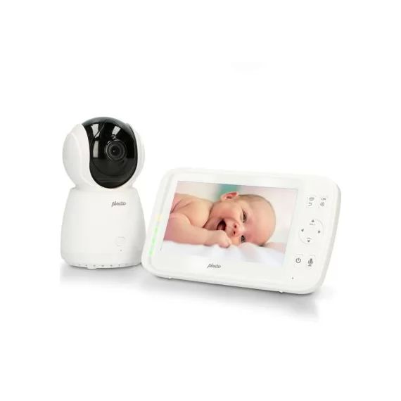 Babyphone avec caméra et écran couleur 5 pouces
