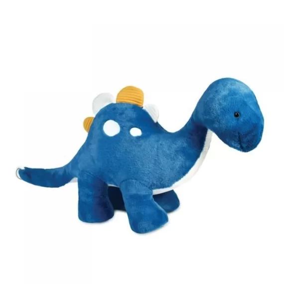 Histoire d&rsquo;Ours – Peluche Hello le Dino 40 cm – DOUDOU ET COMPAGNIE bleu