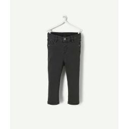 Jean slim bébé garçon en viscose responsable noir