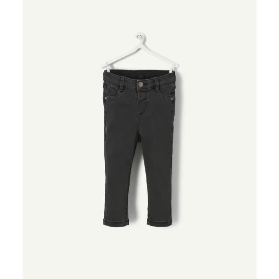 Jean slim bébé garçon en viscose responsable noir