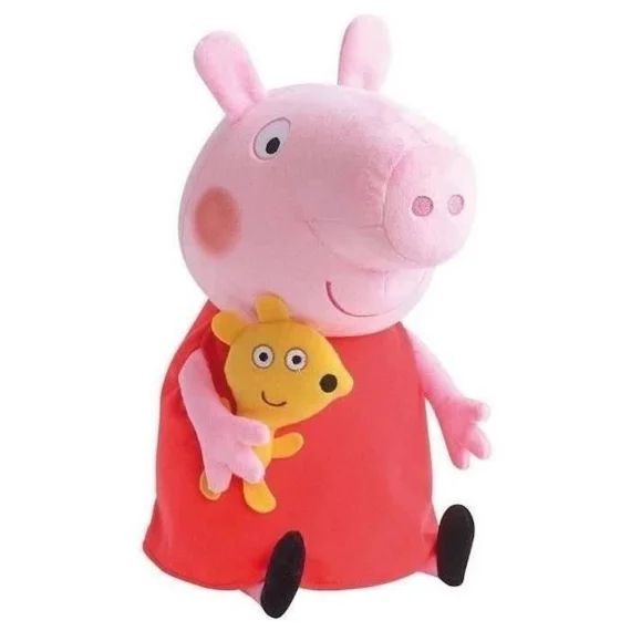 Jemini Peppa Pig Peluche Peppa 37cm rose