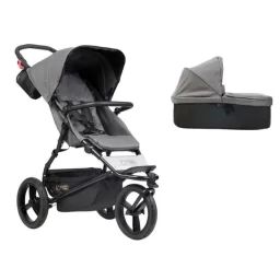Poussette Mountain Buggy Urban Jungle + Nacelle Plus Luxury Edition – Herringbone