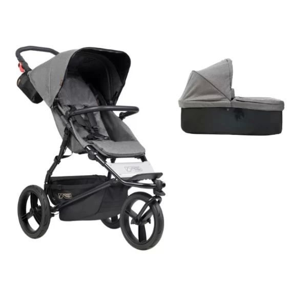 Poussette Mountain Buggy Urban Jungle + Nacelle Plus Luxury Edition – Herringbone
