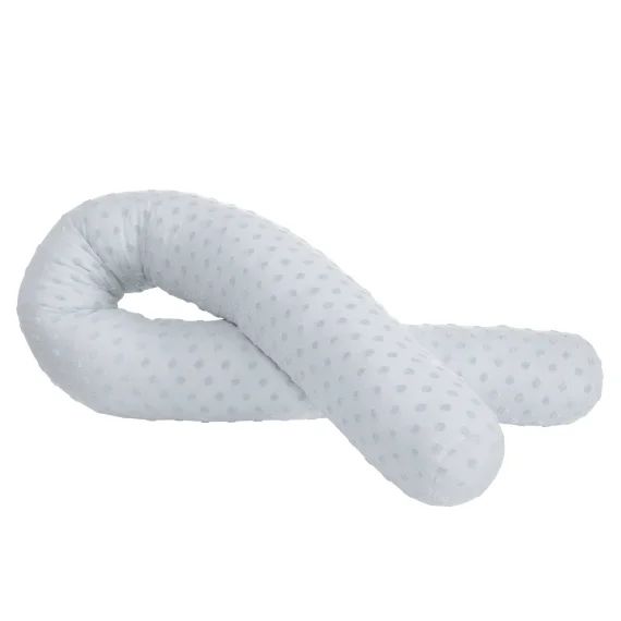 Coussin D&rsquo;allaitement En Coton Bio Lil Planet Bleu Clair/ Bleu Ciel