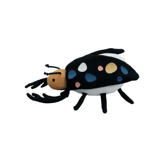 Hochet peluche Bertil le scarabée