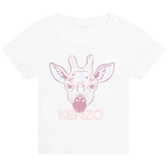 T-shirt à manches courtes Fille Blanc