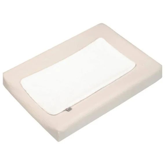 Housse De Matelas À Langer + Tapis De Change En Bambou Jeanne Beige Beige