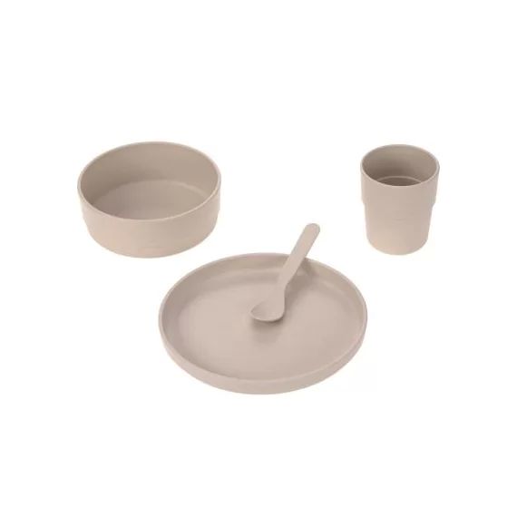 Coffret repas Eat & Drink Rose poudré (4 pièces)