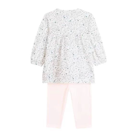 Ensemble Robe Et Legging Bébé Fille Mini Koala Rose