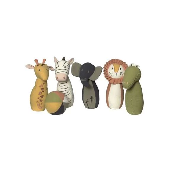Jeu de quilles Animaux d&rsquo;Afrique