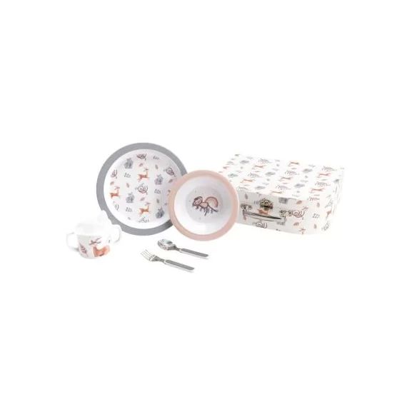 Coffret repas Sam l&rsquo;hippopotame (5 pièces)