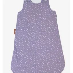 Gigoteuse Coton Bio Motifs Étoiles Rose