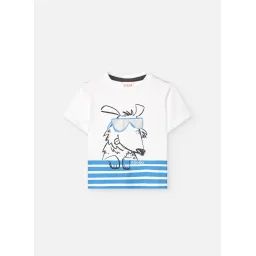 T-shirt Tricot Basic Blanc