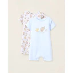 Pack 2 Pyjamas Combishorts Multicolore