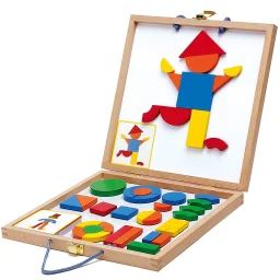 Coffret De Jeu Magnétique Multicolore