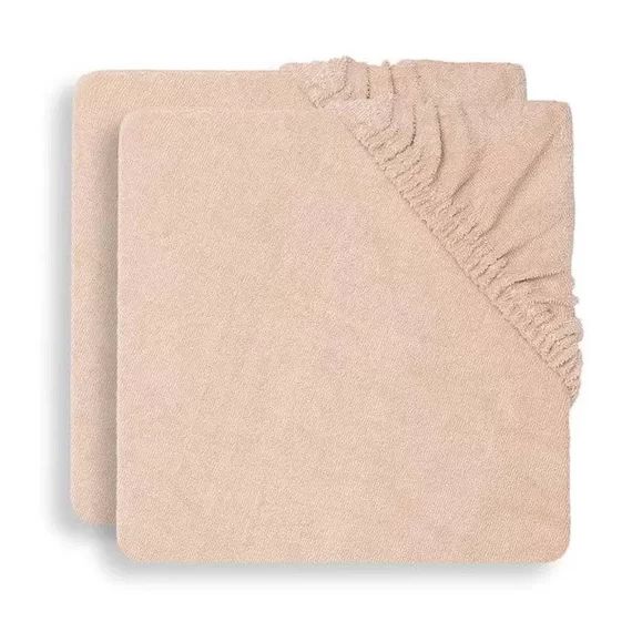 Housse matelas à langer – JOLLEIN – Éponge Rose Pâle – 50×70 cm – Pour bébé dès la naissance rose