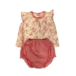 Ensemble Robe bloomer fille 12 mois