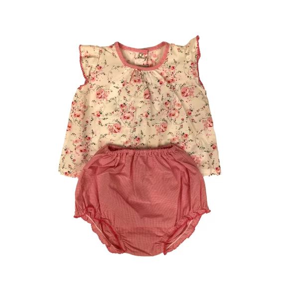 Ensemble Robe bloomer fille 12 mois